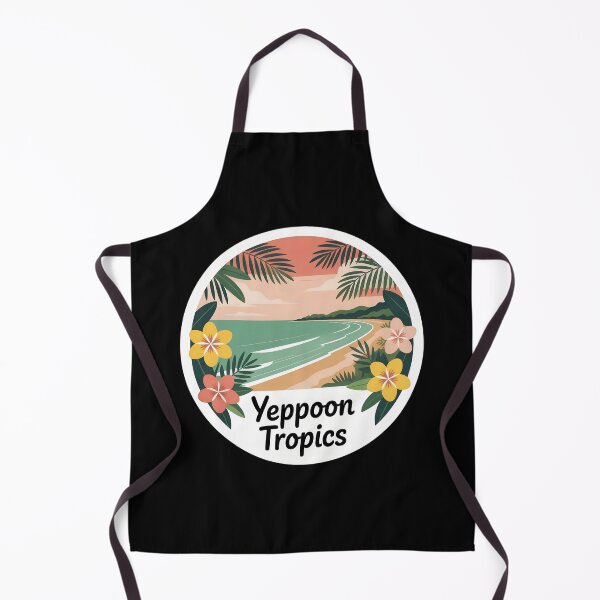 Item preview, Yeppoon Queensland Sunset Waves – Retro Beach designed and sold by VividOrganica.