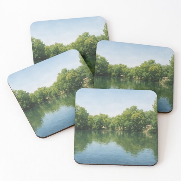 Item preview, Reflections of the Anna Lagoon – Natural Watercolor designed and sold by Miradas del Mundo.