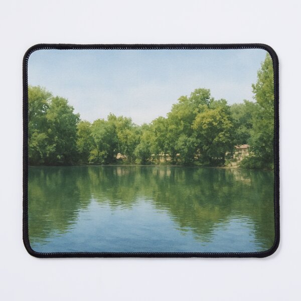 Item preview, Reflections of the Anna Lagoon – Natural Watercolor designed and sold by Miradas del Mundo.