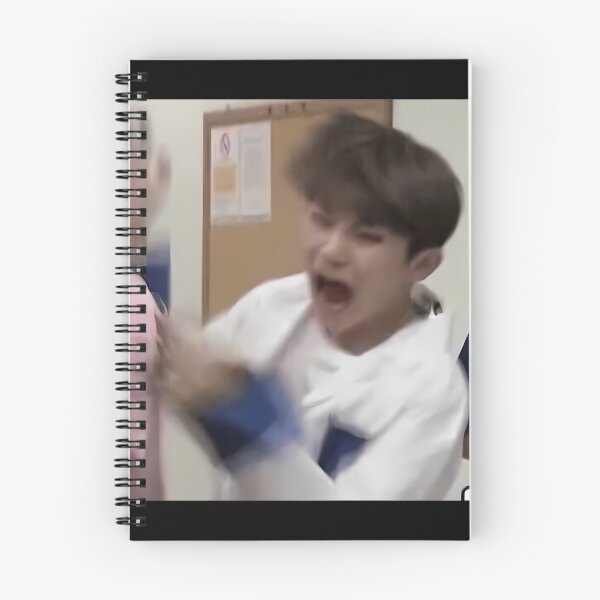 Item preview, Seventeen Woozi Screaming Meme designed and sold by MarsilChouinard.