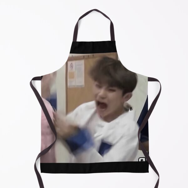 Item preview, Seventeen Woozi Screaming Meme designed and sold by MarsilChouinard.