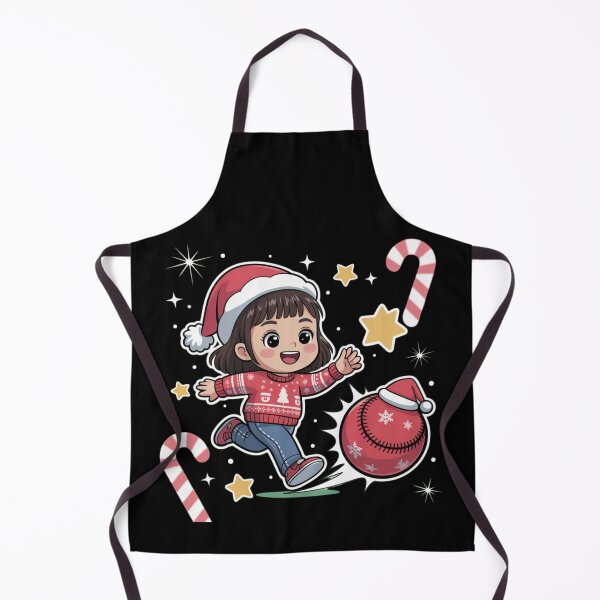 Item preview, Funny Christmas - Kickball girl designed and sold by DamioPolArt.