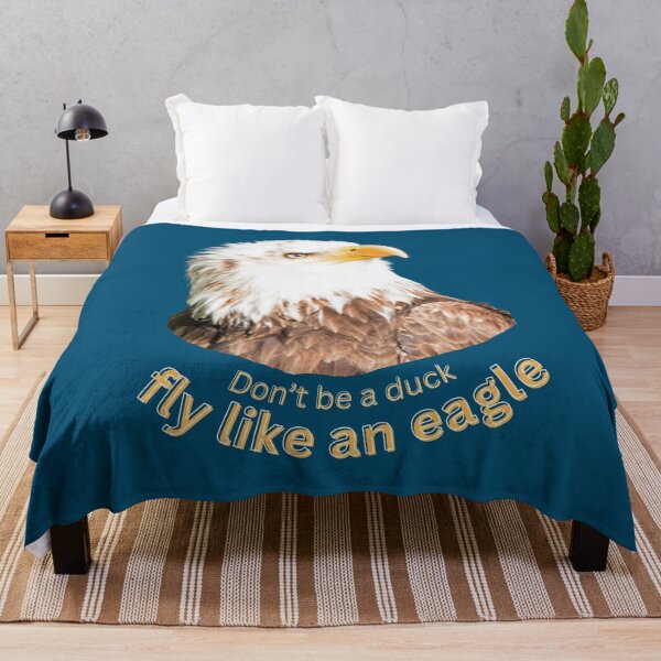 Item preview, Don't be a duck, be an eagle designed and sold by Katja LebenFreude.