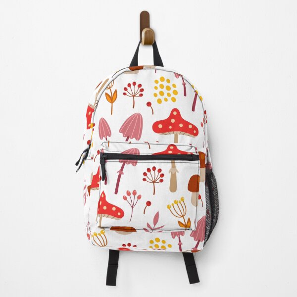 Item preview, Whimsical Mushroom and Forest Botanical Pattern designed and sold by QuietBloom80.