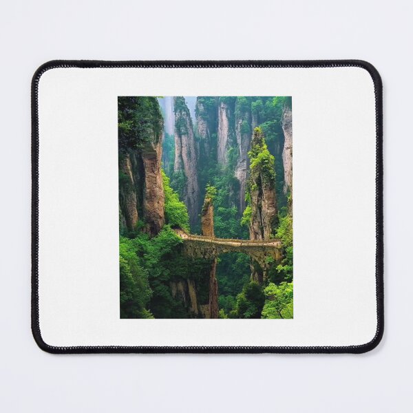 Item preview, • Brücke im Tal – Naturverbundenheit • Bridge in the Valley – Connection & Nature • Faszinierende Landschaft mit Brücke designed and sold by Yaroplanner.