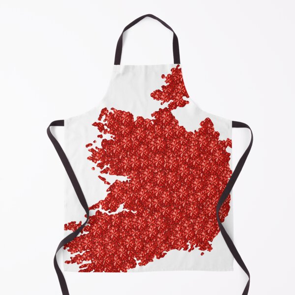 Item preview, Red Rhinestone Ireland designed and sold by TheIconSmith.