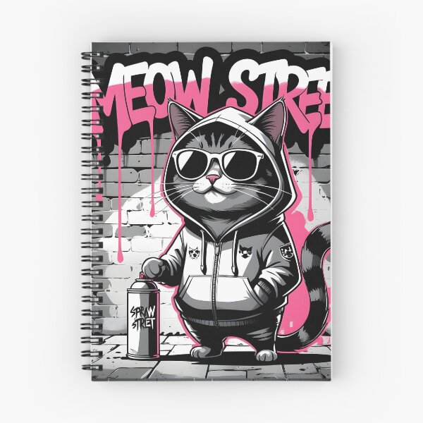 Item preview, Cat Graffiti  Street Art designed and sold by Spirit of Siam.