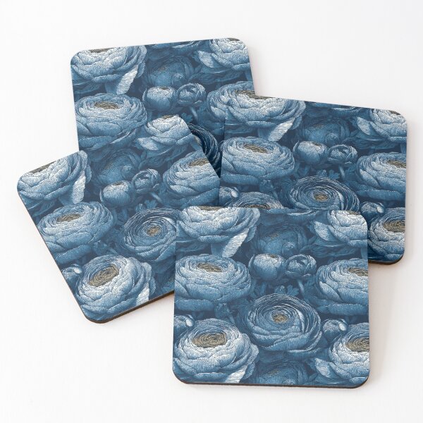 Item preview, Trendy Lush Ranunculus Print For Ranunculus Lovers designed and sold by RoyalStarsPatts.