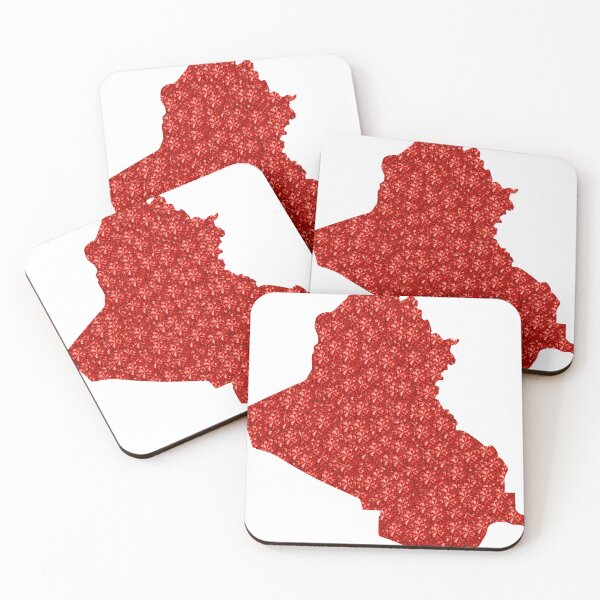 Item preview, Red Rhinestone Iraq designed and sold by TheIconSmith.
