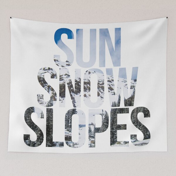 Item preview, SUN SNOW SLOPES designed and sold by HollyPrice.