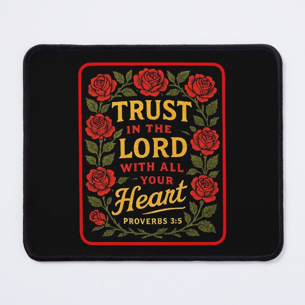 Item preview, Proverbs 3:5 Trust in the LORD with all your heart designed and sold by plushism.