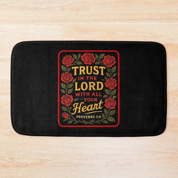 Item preview, Proverbs 3:5 Trust in the LORD with all your heart designed and sold by plushism.