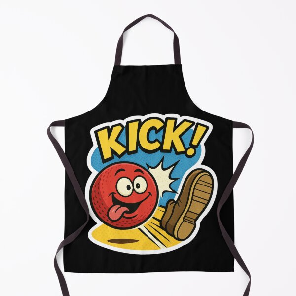 Item preview, Funny kick - Kickball sports designed and sold by DamioPolArt.
