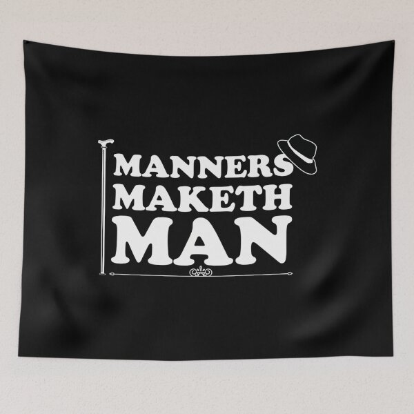 Item preview,  Manners Maketh Man designed and sold by Varadialina.