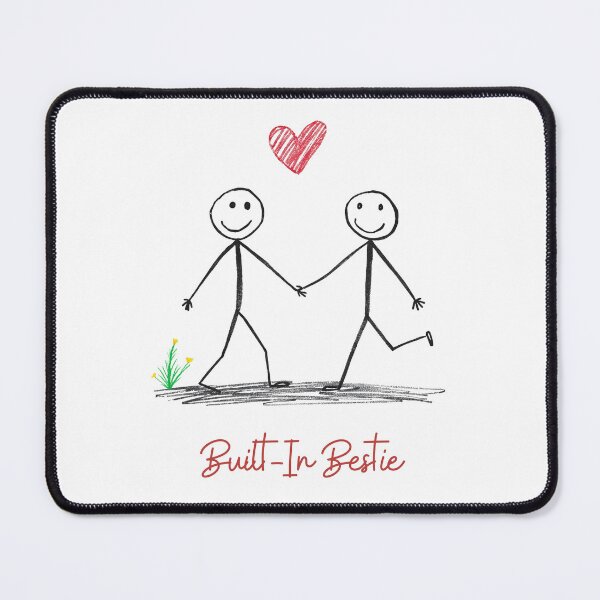 Item preview, Built-In Bestie – Hand-Drawn Sibling Love Design designed and sold by Robertroo.