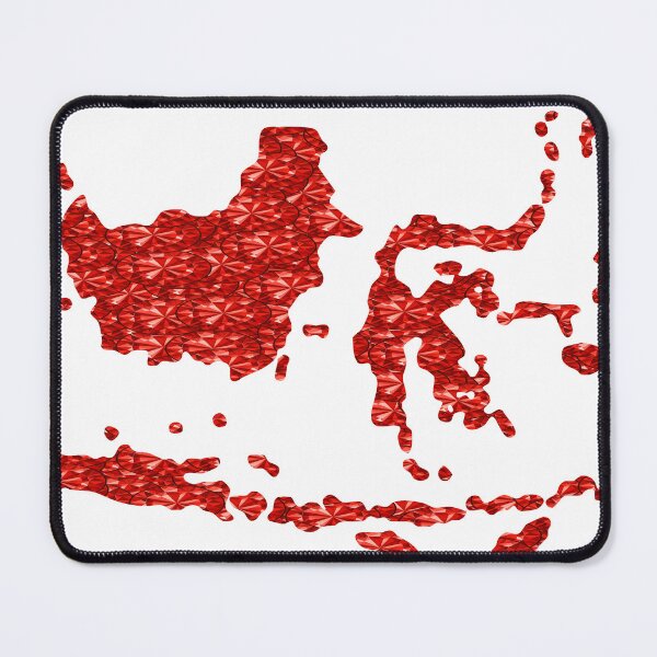 Item preview, Red Rhinestone Indonesia designed and sold by TheIconSmith.