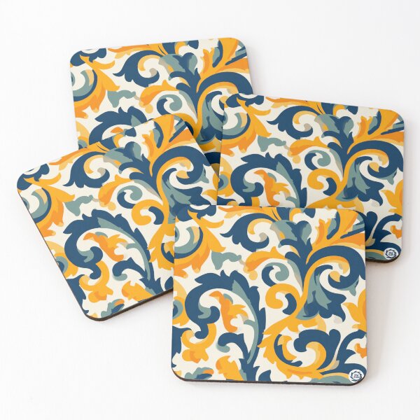 Item preview, Baroque Swirl Elegant Pattern designed and sold by GrinGalore.