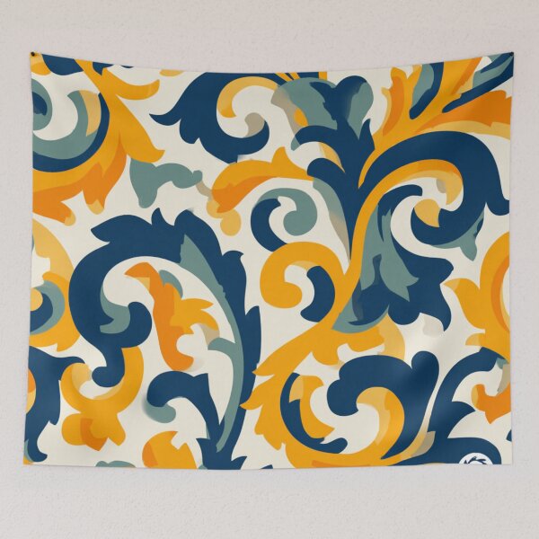 Item preview, Baroque Swirl Elegant Pattern designed and sold by GrinGalore.