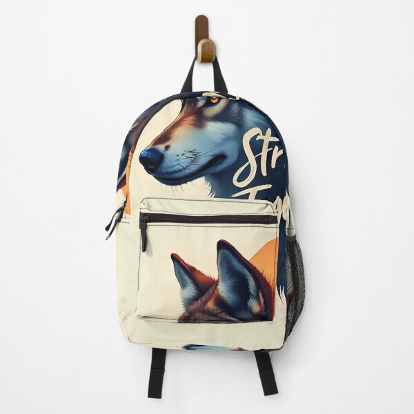 Item preview, Stronger Together Wolf Pack Art - Two Wolves Unity Design designed and sold by DesignsByDessie.
