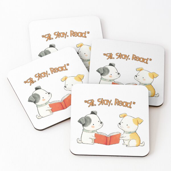 Item preview, Cute Dogs - Sit, Stay, Read designed and sold by Anicue.