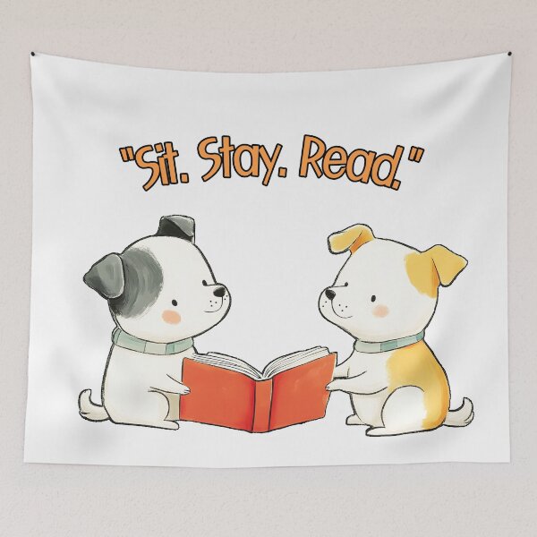 Item preview, Cute Dogs - Sit, Stay, Read designed and sold by Anicue.