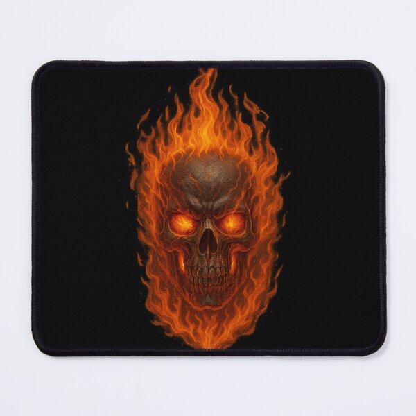 Item preview, Realistic Flame Skull · Realistic Fire Skull designed and sold by DjokosDisigns.