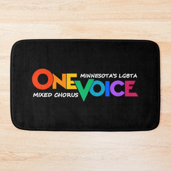 Item preview, One Voice Logo With White Text designed and sold by Fatichmeler.