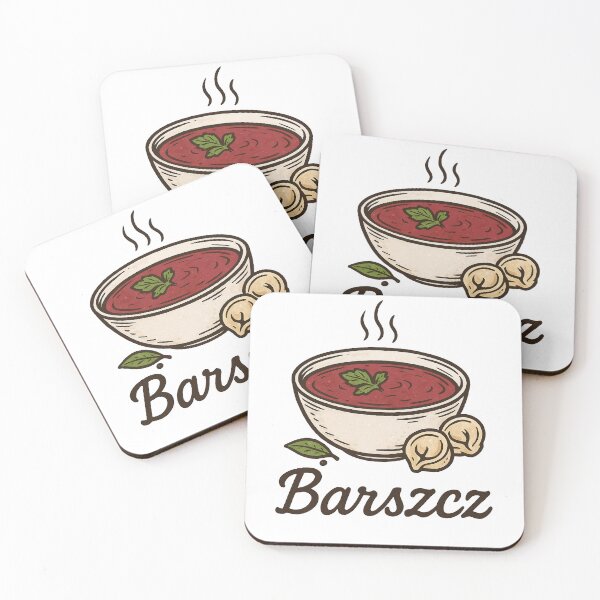Item preview, Barszcz – Traditional Polish Beet Soup Rustic Illustration designed and sold by JOANNASKAH.