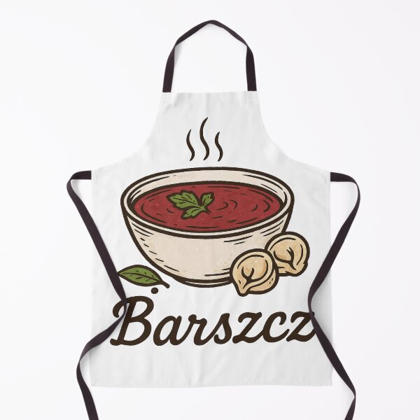 Item preview, Barszcz – Traditional Polish Beet Soup Rustic Illustration designed and sold by JOANNASKAH.