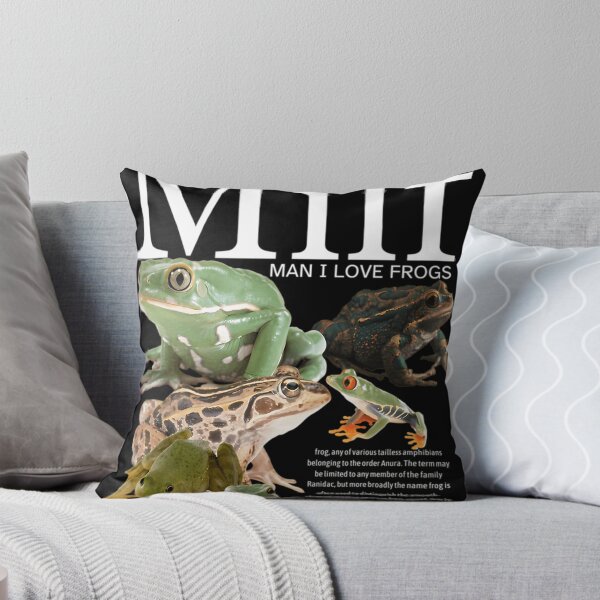 Item preview, Man I Love Frogs designed and sold by Fatichmeler.