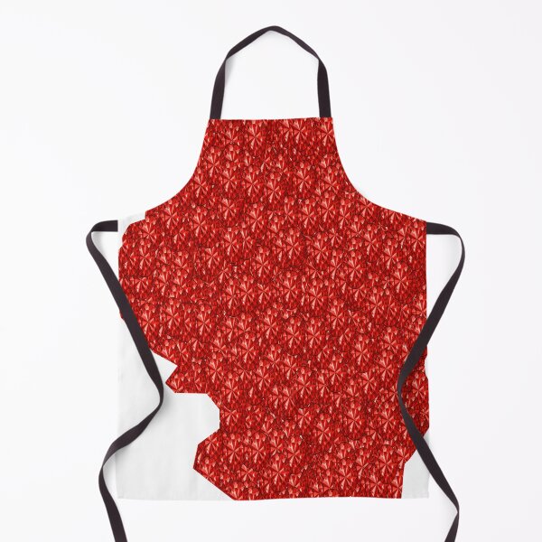 Item preview, Red Rhinestone Illinois designed and sold by TheIconSmith.