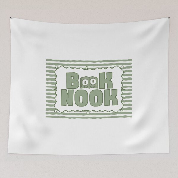 Item preview, Book Nook in Sage Green designed and sold by Dondonmart.