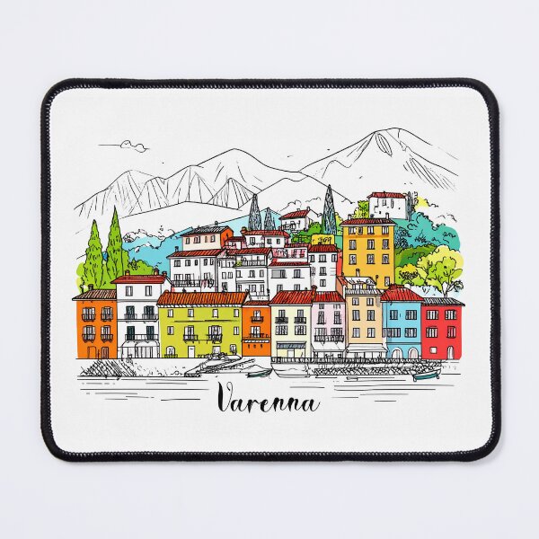 Item preview, Varenna – Lago di Como Line Art designed and sold by Klysztof.