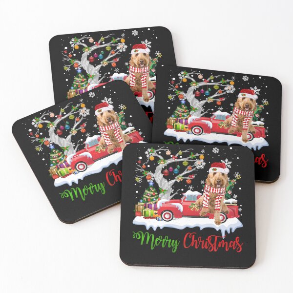 Item preview, Red Truck Merry Christmas Tree Goldendoodle Pajama designed and sold by smithrnguurur.