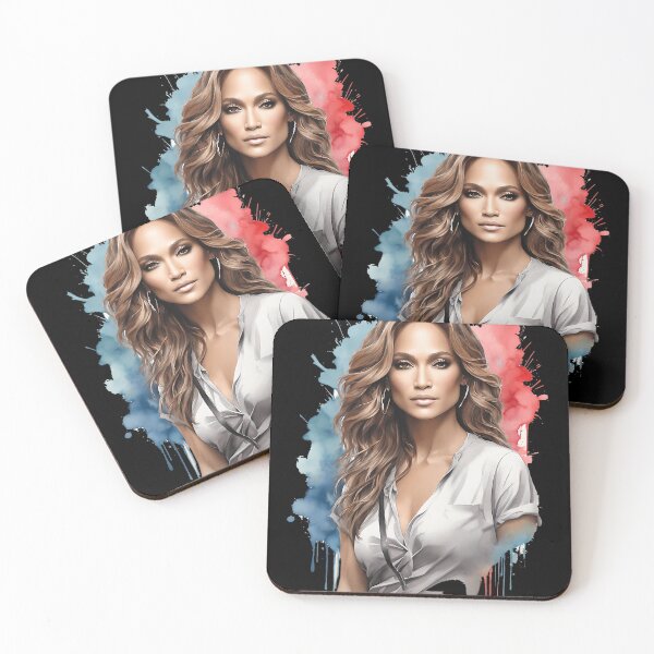 Artikelvorschau, Jennifer Lopez Aquarellporträt entworfen und verkauft von CedriHarri.