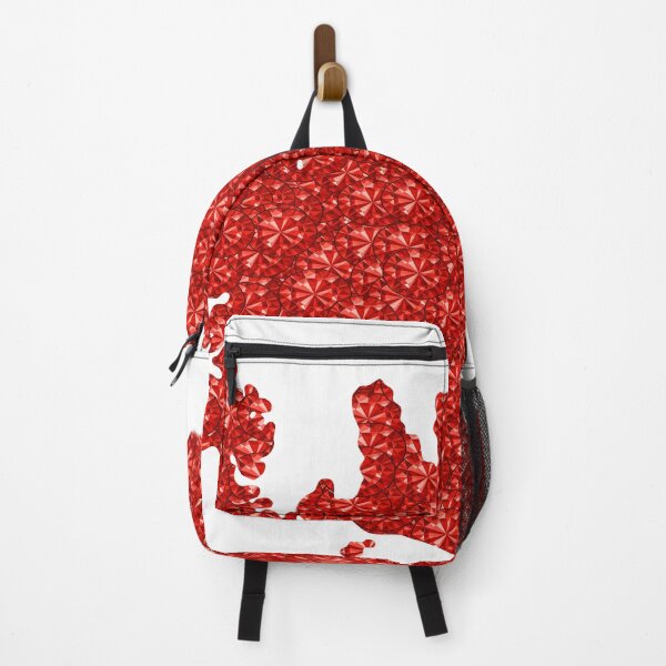 Item preview, Red Rhinestone Iceland designed and sold by TheIconSmith.