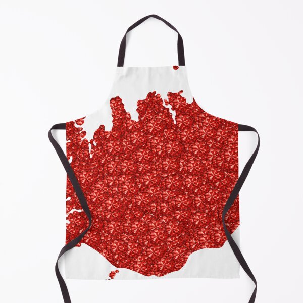 Item preview, Red Rhinestone Iceland designed and sold by TheIconSmith.