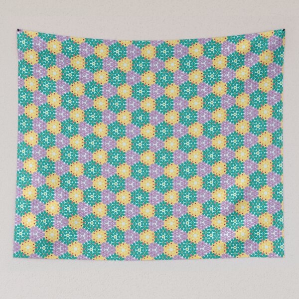 Item preview, design lavender flowers flowers pink pink flowers romantic seamless colorful repeat pattern designed and sold by Abrahamjrnd.