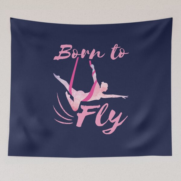 Item preview, Aerial Yoga Silks Born to Fly designed and sold by jaygo.