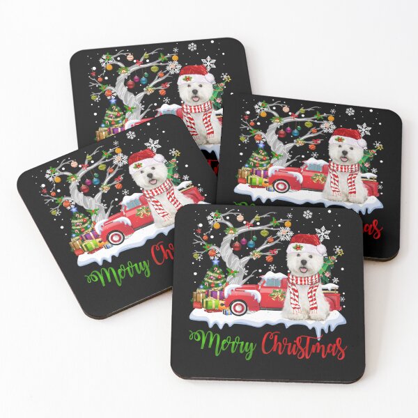 Item preview, Red Truck Merry Christmas Tree Westie Pajama designed and sold by smithrnguurur.