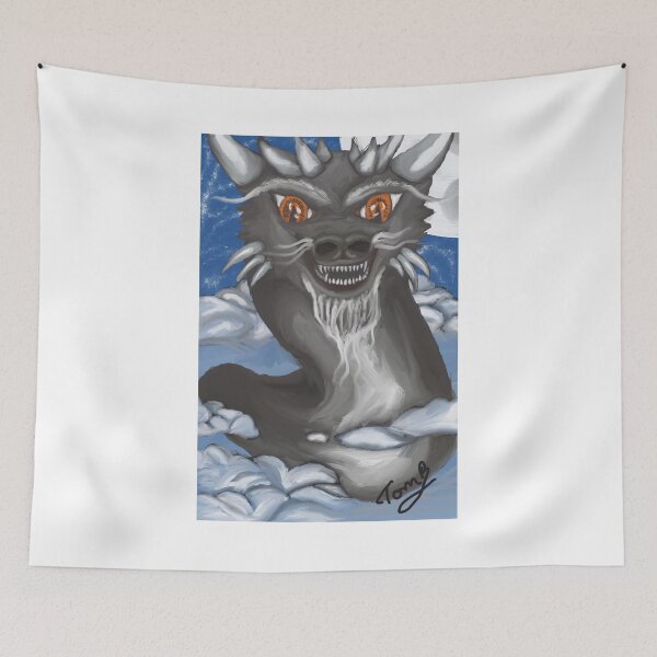 Item preview, Dragon in the sky designed and sold by DigitalArtTomB.