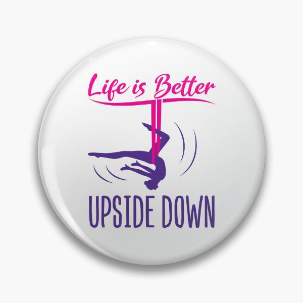 Item preview, Aerial Yoga Life Is Better Upside Down designed and sold by jaygo.
