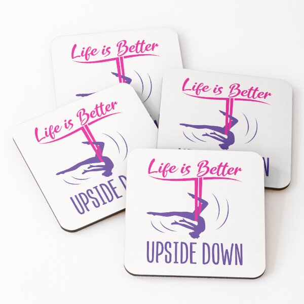 Item preview, Aerial Yoga Life Is Better Upside Down designed and sold by jaygo.