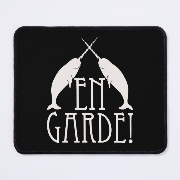 Item preview, En Garde Narwhals Fencing Narwhal designed and sold by jaygo.