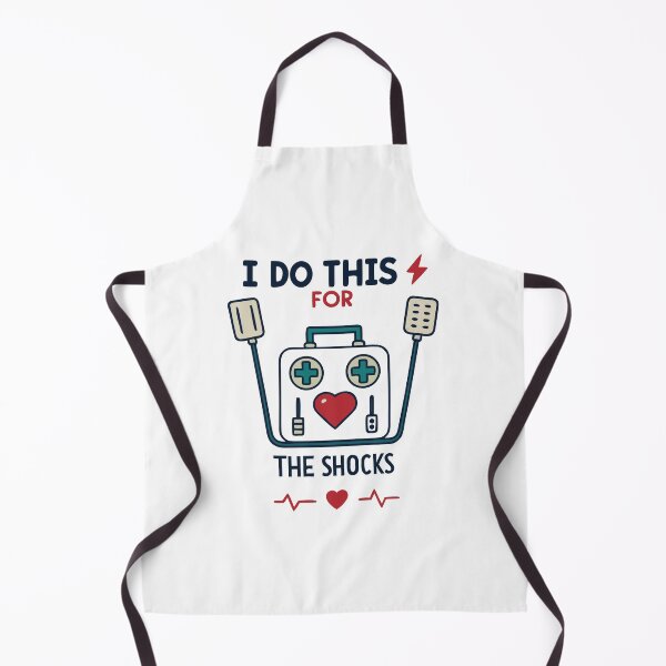 Item preview, Clear! Funny Defibrillator Heartbeat Design designed and sold by VividOrganica.