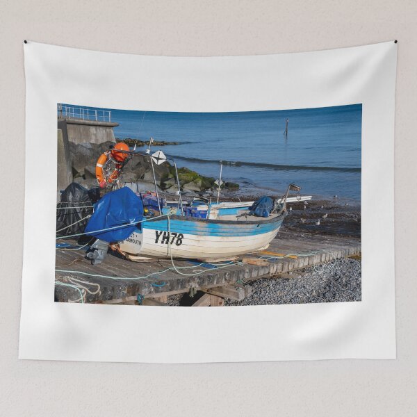 Item preview, Crab fishing boat on Sheringham Beach designed and sold by yackers1.