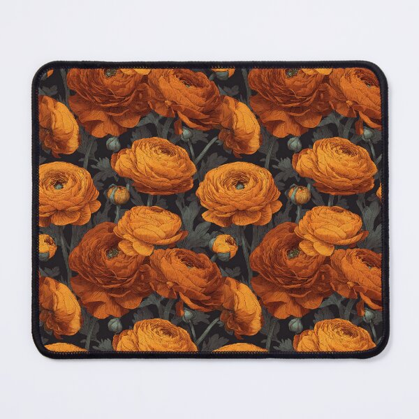 Item preview, Bold Exotic Ranunculus Illustration For Rustic Charm designed and sold by RoyalStarsPatts.