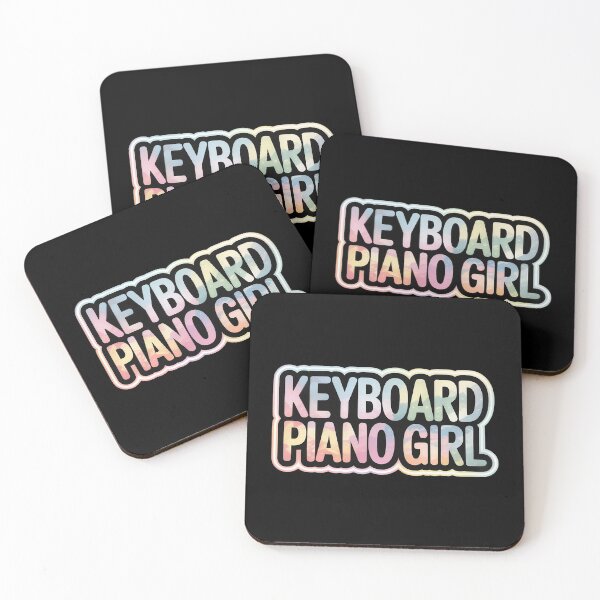 Artikelvorschau, Keyboard Klavier Mädchen T-Shirt entworfen und verkauft von LaBanana-Art.