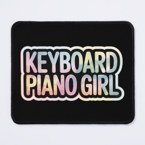 Item preview, Keyboard Piano Girl t-shirt designed and sold by LaBanana-Art.
