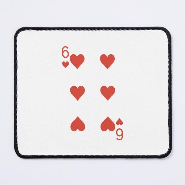 Item preview, Deck of Cards - Six of Hearts designed and sold by goal-getter.